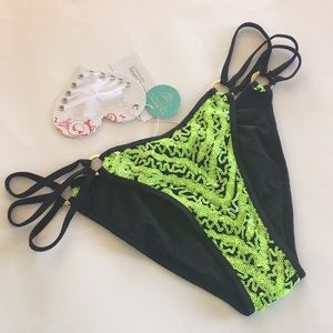 Beach Bunny mystic shine skimpy bottoms